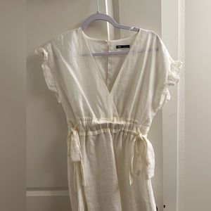 Zara Cream Summer Dress